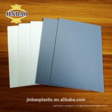 Jinbao 4'x8' 1220x2440 3mm 5mm 8mm pvc rigid sheet wall panel